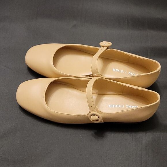 BRAND NEW  MARC MARY JANE CHUNKY LOW  HEEL ROUND TOE ANKLE STRAP FLATS - Picture 7 of 16